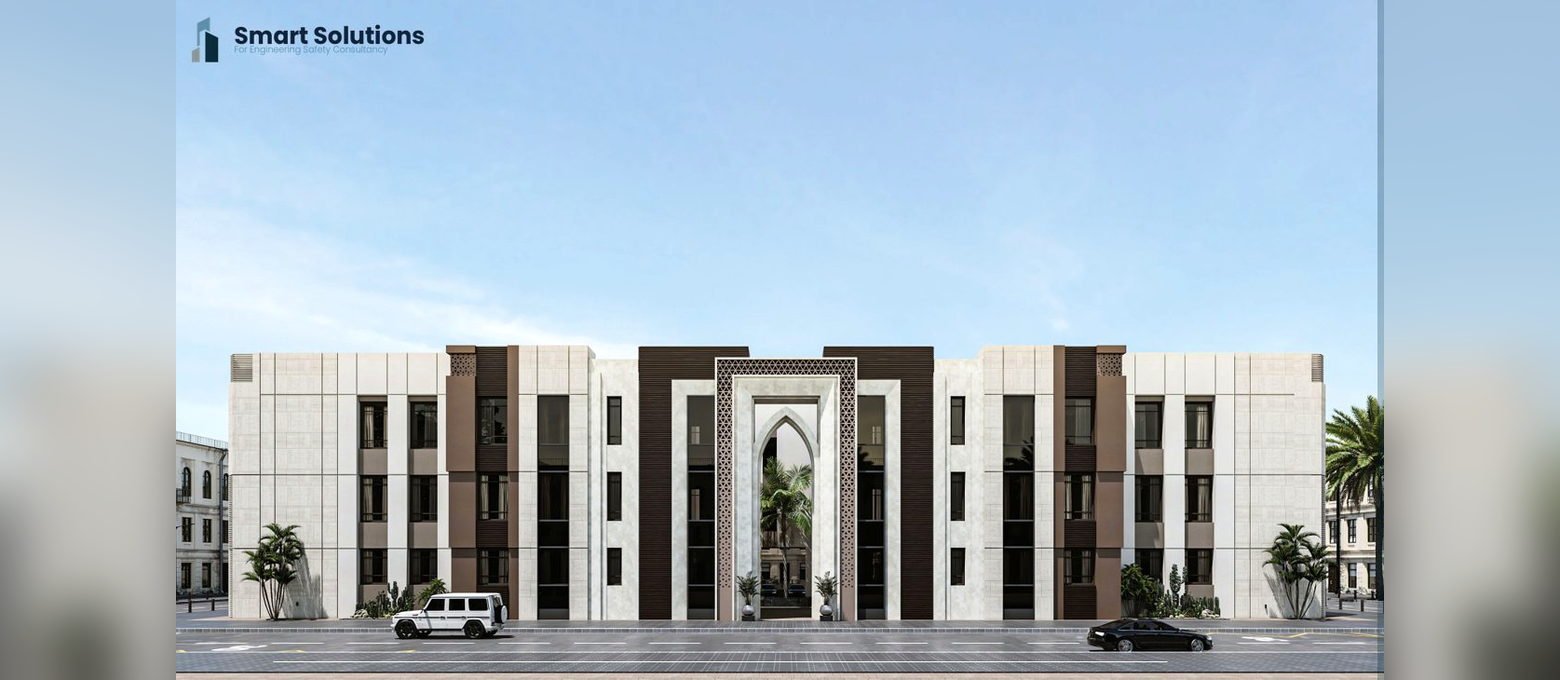 مبنى تجاري على الطراز الحديث