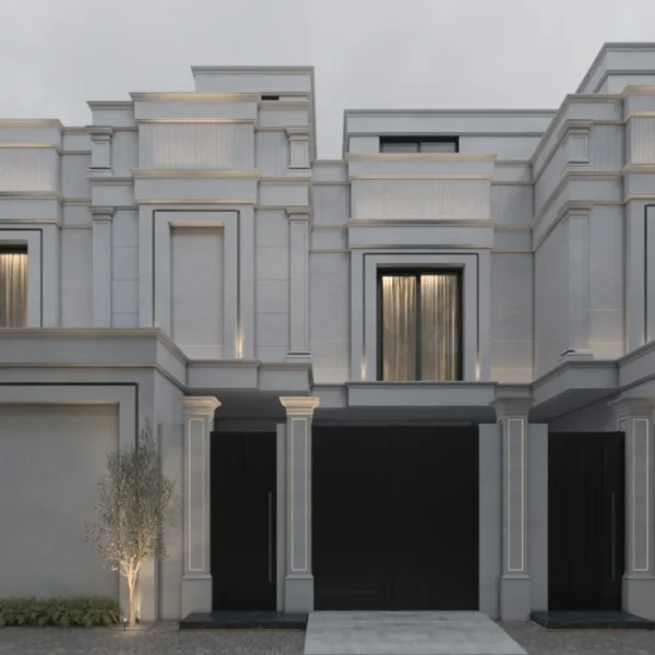 تصميم فلل نيوكلاسيك